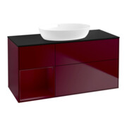 V&B Waschtischunterschrank Finion 120cm, Pl bla m, Reg Peo m Lac, Peo m