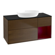 V&B Waschtischunterschrank Finion 120cm, Pl bla m, Reg Peo m Lac, wal ven