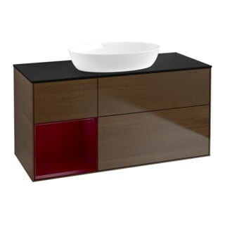 V&B Waschtischunterschrank Finion 120cm, Pl bla m, Reg Peo m Lac, wal ven