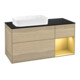 V&B Waschtischunterschrank Finion 120cm, Pl bla m, Reg re gol m, Oa ven-1