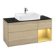 V&B Waschtischunterschrank Finion 120cm, Pl bla m, Reg re gol m, Oa ven-1