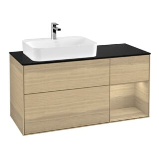 V&B Waschtischunterschrank Finion 120cm, Pl bla m, Reg re Oa ven, Oa ven