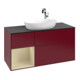 V&B Waschtischunterschrank Finion 120cm, Pl bla m, Reg si Gr m Lac, Peo m-1