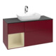 V&B Waschtischunterschrank Finion 120cm, Pl bla m, Reg si Gr m Lac, Peo m-1
