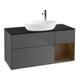 V&B Waschtischunterschrank Finion 120cm, Pl bla m, Reg wal ven, Anthrac. m-1
