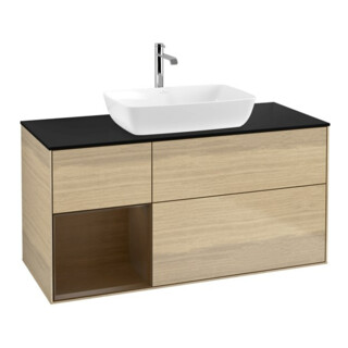 V&B Waschtischunterschrank Finion 120cm, Pl bla m, Reg wal ven, Oa ven
