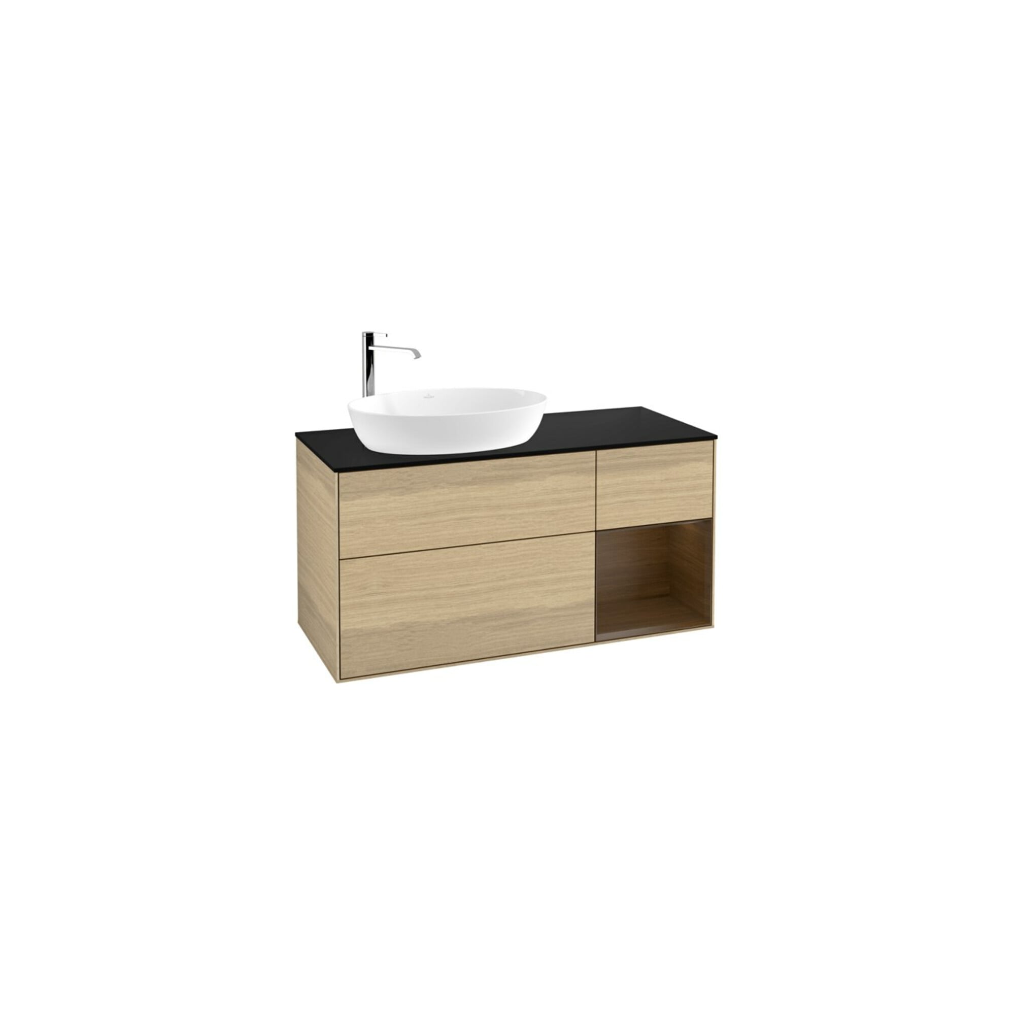 V&B Waschtischunterschrank Finion 120cm, Pl bla m, Reg wal ven, Oa ven ; Villeroy & Boch