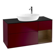 V&B Waschtischunterschrank Finion 120cm, Pl bla m, Reg wal ven, Peo m