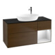 V&B Waschtischunterschrank Finion 120cm, Pl bla m, Reg wh. m Lac, wal ven-1