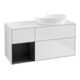 V&B Waschtischunterschrank Finion 120cm, Pl w m, Reg bla m Lac, wh. m Lac-1