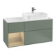 V&B Waschtischunterschrank Finion 120cm, Pl w m, Reg li Oa ven, Oli. m Lac-1