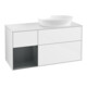 V&B Waschtischunterschrank Finion 120cm, Pl w m, Reg md m Lac, glo wh. Lac-1