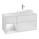 V&B Waschtischunterschrank Finion 120cm, Pl w m, Reg wh. m Lac, wh. m Lac-1