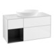 V&B Waschtischunterschrank Finion 120cm, Pl w m, Rg bla m Lac, glo wh. Lac-1