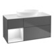 V&B Waschtischunterschrank Finion 120cm, Pl w m, Rg g wh. Lac, Anthrac. m-1