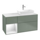 V&B Waschtischunterschrank Finion 120cm, Pl w m, Rg g wh. Lac, Oli. m Lac-1