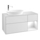 V&B Waschtischunterschrank Finion 120cm, Pl w m, Rg glo wh. Lac, wh. m Lac-1
