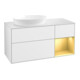 V&B Waschtischunterschrank Finion 120cm, Pl w m, Rg gol m Lac, glo wh. Lac-1