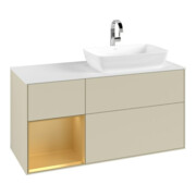 V&B Waschtischunterschrank Finion 120cm, Pl w m, Rg gol m Lac, si Gr m Lac-3