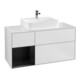 V&B Waschtischunterschrank Finion 120cm, Pl w m, Rg l bla m Lac, wh. m Lac-1