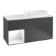 V&B Waschtischunterschrank Finion 120cm, Pl w m, Rg l g w La, md bl. m Lac-1