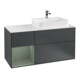 V&B Waschtischunterschrank Finion 120cm, Pl w m, Rg l Ol m La, md b m Lac-1