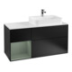 V&B Waschtischunterschrank Finion 120cm, Pl w m, Rg l Ol m Lac, bla m Lac-1