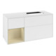 V&B Waschtischunterschrank Finion 120cm, Pl w m, Rg l si G m La, wh. m Lac-1