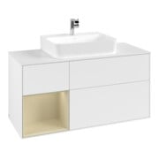 V&B Waschtischunterschrank Finion 120cm, Pl w m, Rg l si G m La, wh. m Lac-4