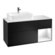 V&B Waschtischunterschrank Finion 120cm, Pl w m, Rg r g wh. Lac, bla m Lac-1