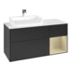 V&B Waschtischunterschrank Finion 120cm, Pl w m, Rg r si G m La, bla m Lac-1