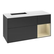 V&B Waschtischunterschrank Finion 120cm, Pl w m, Rg r si G m La, bla m Lac-3