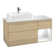 V&B Waschtischunterschrank Finion 120cm, Pl w m, Rg re glo wh. Lac, Oa ven-1