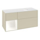 V&B Waschtischunterschrank Finion 120cm, Pl w m, Rg wh. m Lac, si Gr m Lac-4