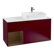 V&B Waschtischunterschrank Finion 120cm, Pl wh. m, Reg li wal ven, Peo m