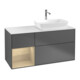 V&B Waschtischunterschrank Finion 120cm, Pl wh. m, Reg Oa ven, Anthrac. m-1