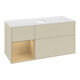V&B Waschtischunterschrank Finion 120cm, Pl wh. m, Reg Oa ven, si Gr m Lac-1