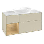 V&B Waschtischunterschrank Finion 120cm, Pl wh. m, Reg Oa ven, si Gr m Lac-4