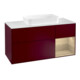 V&B Waschtischunterschrank Finion 120cm, Pl wh. m, Reg re Oa ven, Peo m-1