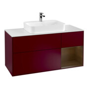 V&B Waschtischunterschrank Finion 120cm, Pl wh. m, Reg re wal ven, Peo m
