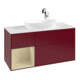 V&B Waschtischunterschrank Finion 120cm, Pl wh. m, Reg si Gr m Lac, Peo m-1