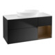 V&B Waschtischunterschrank Finion 120cm, Pl wh. m, Reg wal ven, bla m Lac-1