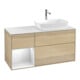 V&B Waschtischunterschrank Finion 120cm, Pl wh. m, Reg wh. m Lac, Oa ven-1