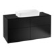 V&B Waschtischunterschrank Finion 120x60,3cm, Abd.-Pl. bla m, bla m Lac-1