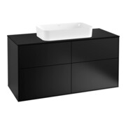 V&B Waschtischunterschrank Finion 120x60,3cm, Abd.-Pl. bla m, bla m Lac