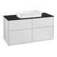 V&B Waschtischunterschrank Finion 120x60,3cm, Abd.-Pl. bla m, wh. m Lac-1