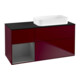 V&B Waschtischunterschrank Finion 120x60 cm, Reg li Anthrac. m, Peony Matt-1