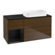 V&B Waschtischunterschrank Finion 120x60 cm, Reg li bla m Lac, wal veneer-1