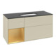 V&B Waschtischunterschrank Finion 120x60 cm, Reg li gol m, si Gr m Lacquer-4