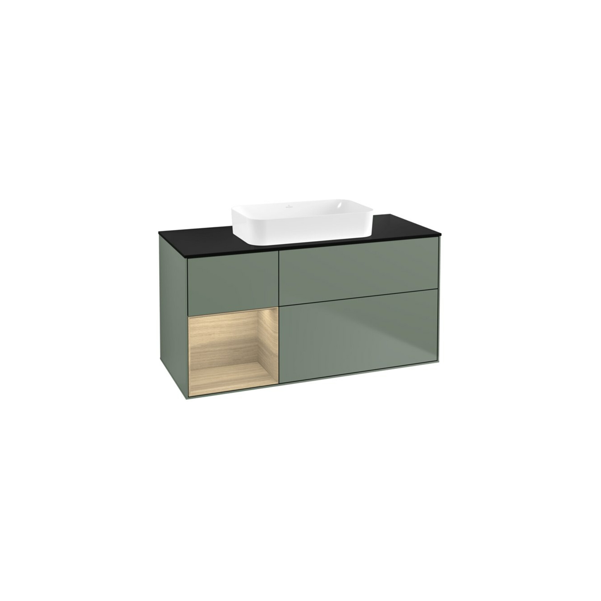 V&B Waschtischunterschrank Finion 120x60 cm, Reg li Oa ven, Oli. m Lacquer ; Villeroy & Boch